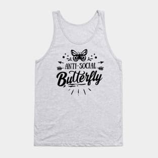 Anti-social Butterfly Tank Top